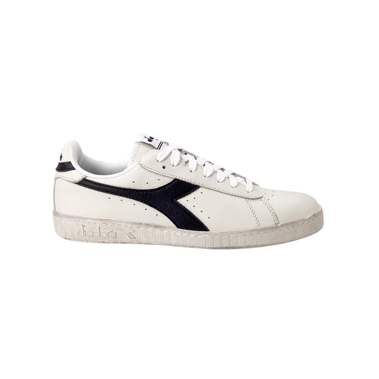 Diadora Game L Low Waxed Weiß Schwarz