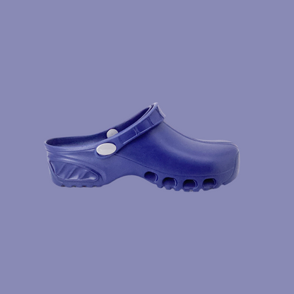Breath Breath Blauer Profi-Clog