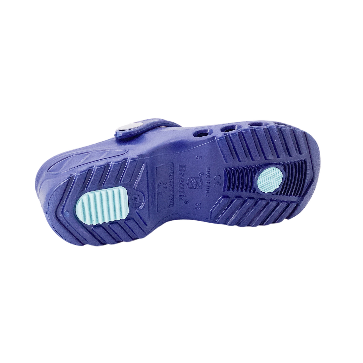 Breath Breath Blauer Profi-Clog