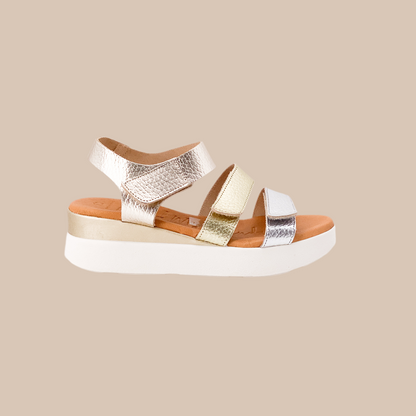 Oh! My Sandals 5674 Doya Champagne