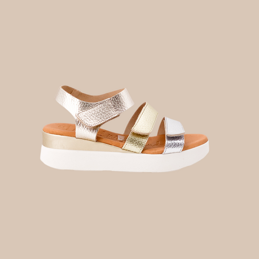 Oh! My Sandals 5674 Doya Champagne