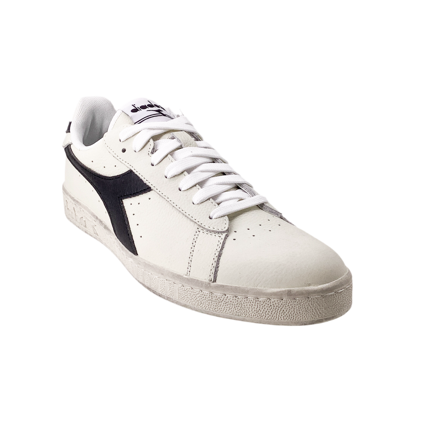 Diadora Game L Low Waxed Weiß Schwarz