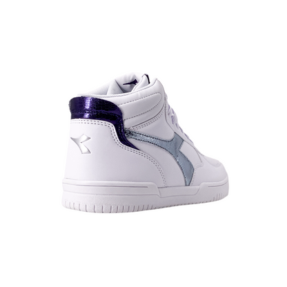 Diadora Raptor Mid Kristallweiß Silber