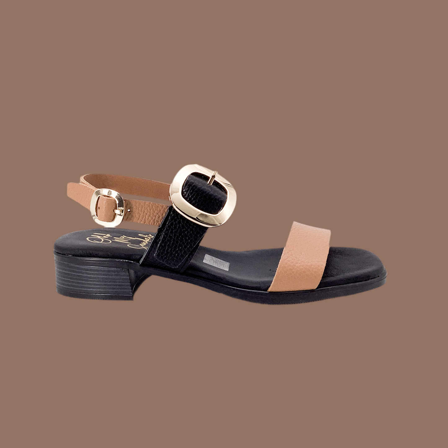 Oh! My Sandals 5609 Doya Negro