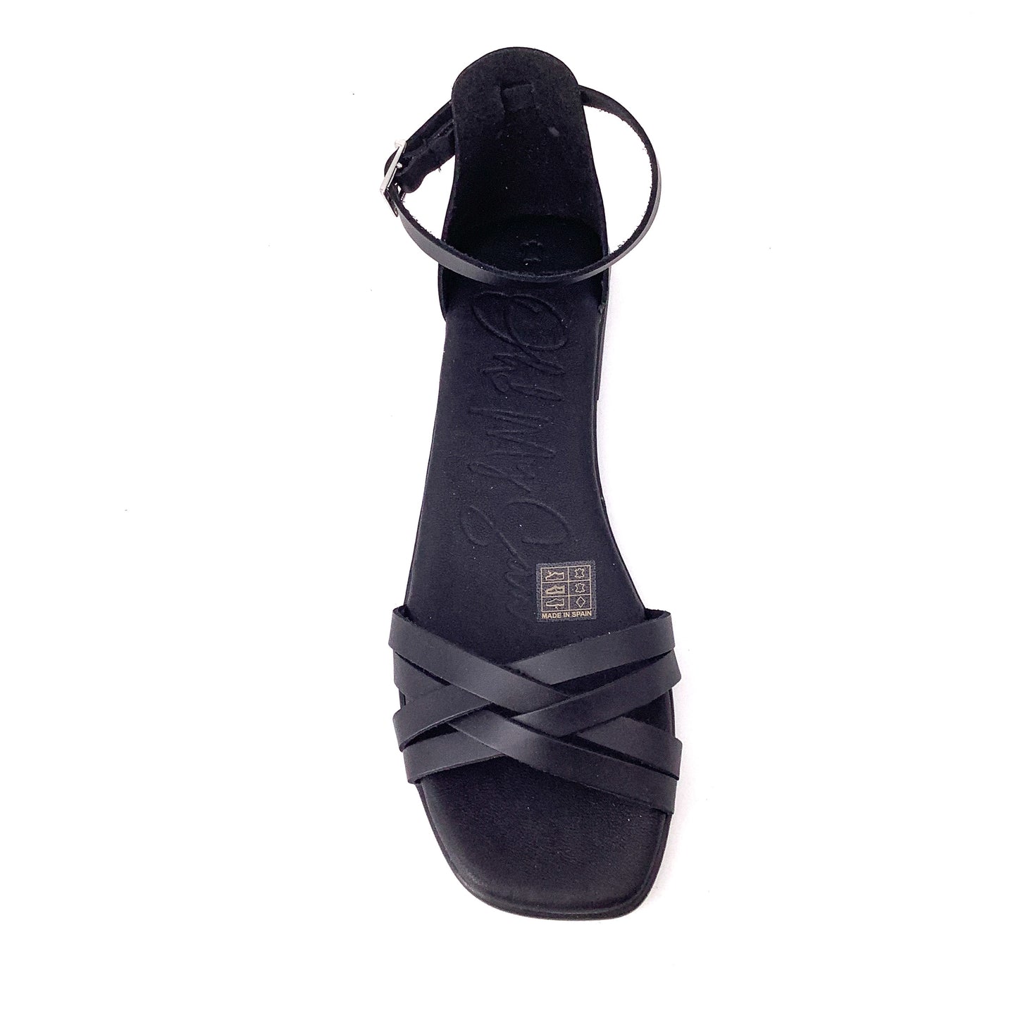 Oh My Sandals! 5153 Negro